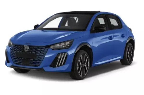 Peugeot e-208 for rent in Avignon
