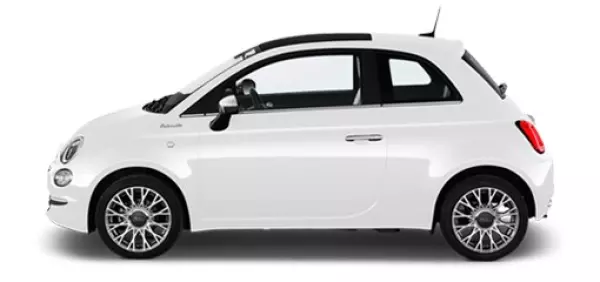 Fiat 500 for rent in Caen