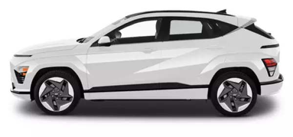 Hyundai Kona for rent in Nantes Atlantique Airport